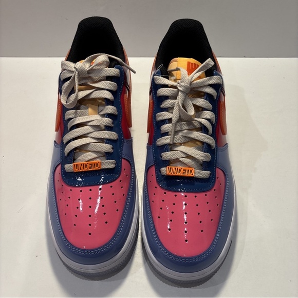 ?New Nike Undefeated x Air Force 1 Low Total Orange Box main image 6